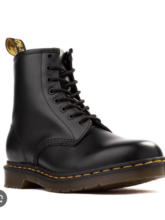Dr. Martens Other - Dr. Martens 1460 Classic Black Leather Lace-Up Boots 8 Hole